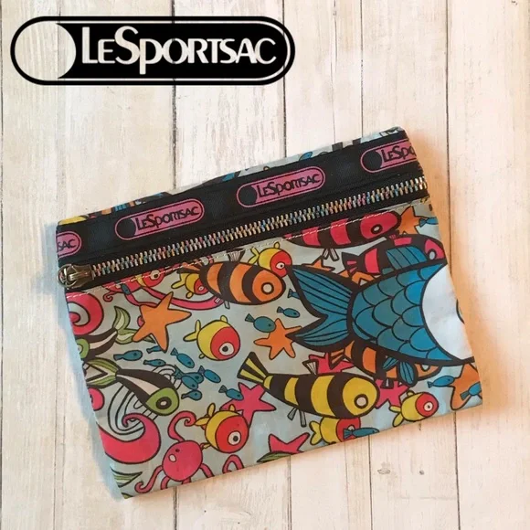 Lesportsac Sealife Pouch - Picture 1 of 6